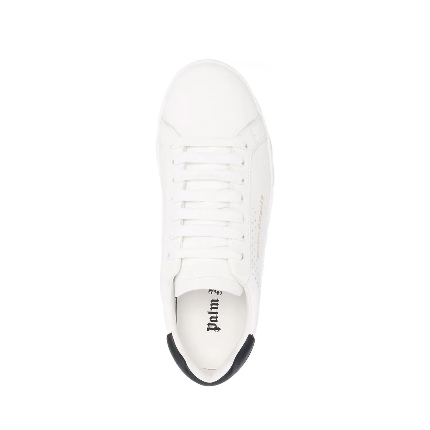 Palm Angels    Palm Angels Leather Logo Sneakers