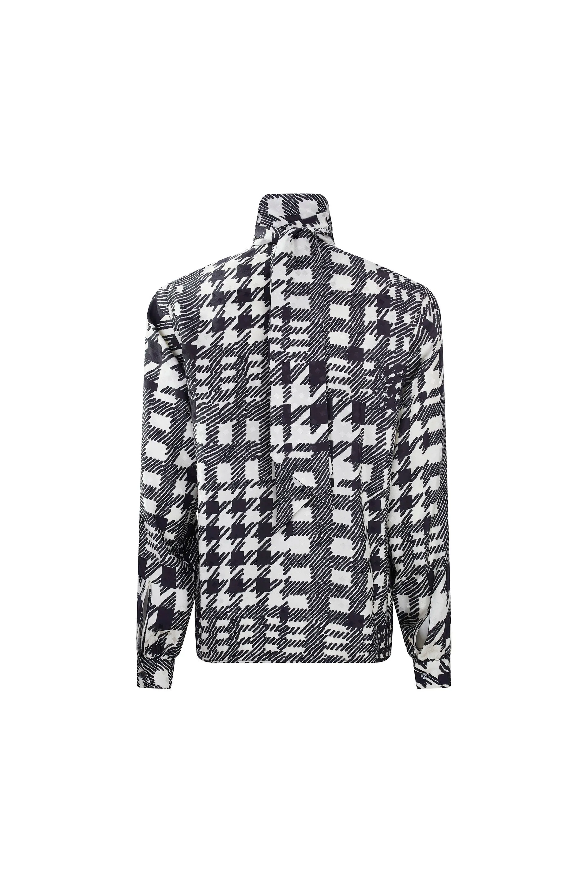 'PEGGYS HOUNDSTOOTH' BIANCA BLOUSE