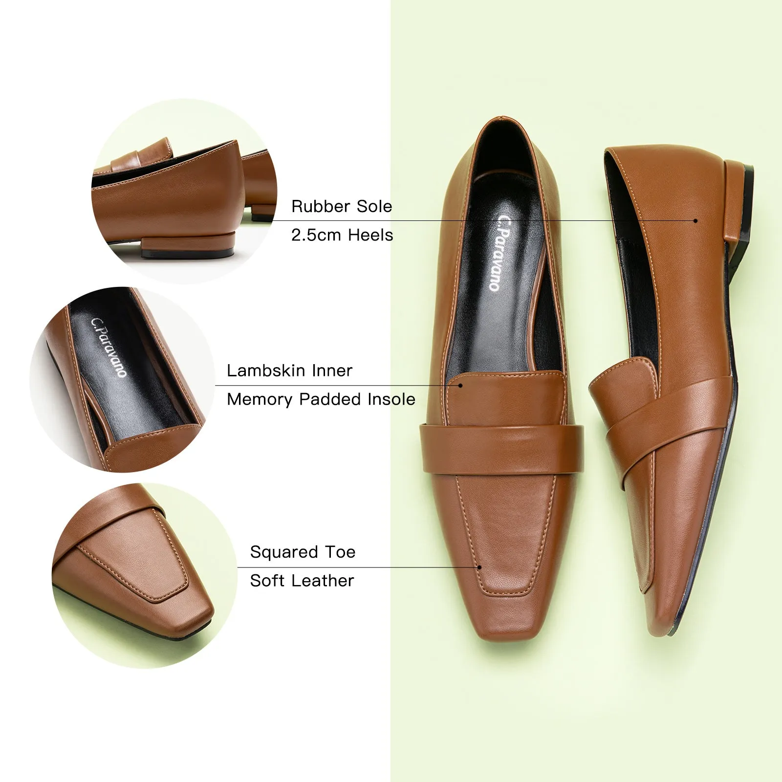 Penny Loafers (Finoa) Brown