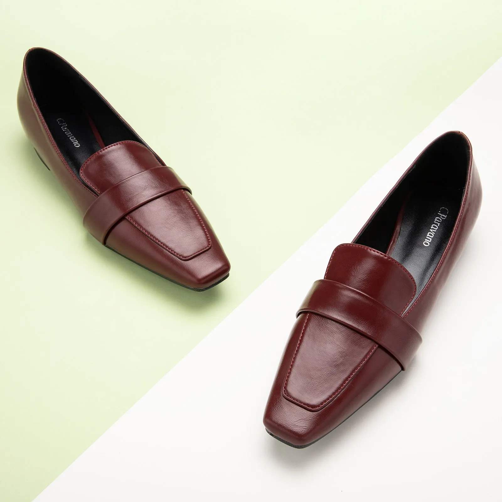 Penny Loafers (Finoa) Red