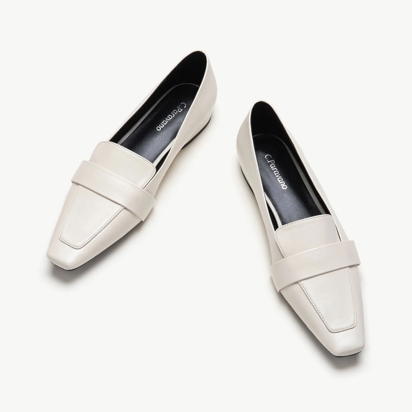 Penny Loafers (Finoa) White