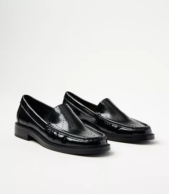 Perforated Loafers