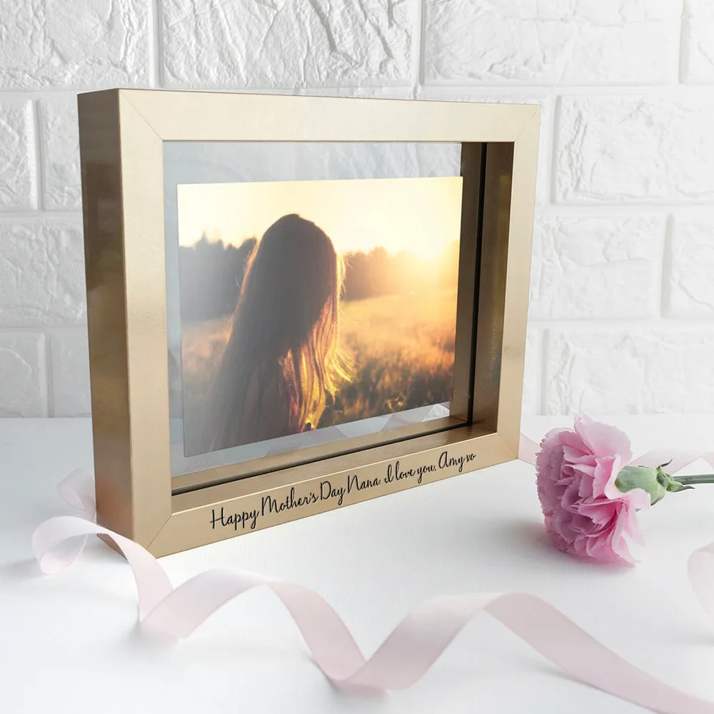 Personalised Metallic Photo Frame