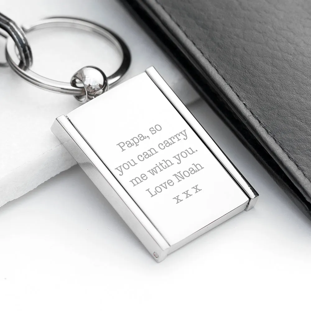 Personalised Mini Frame Keyring