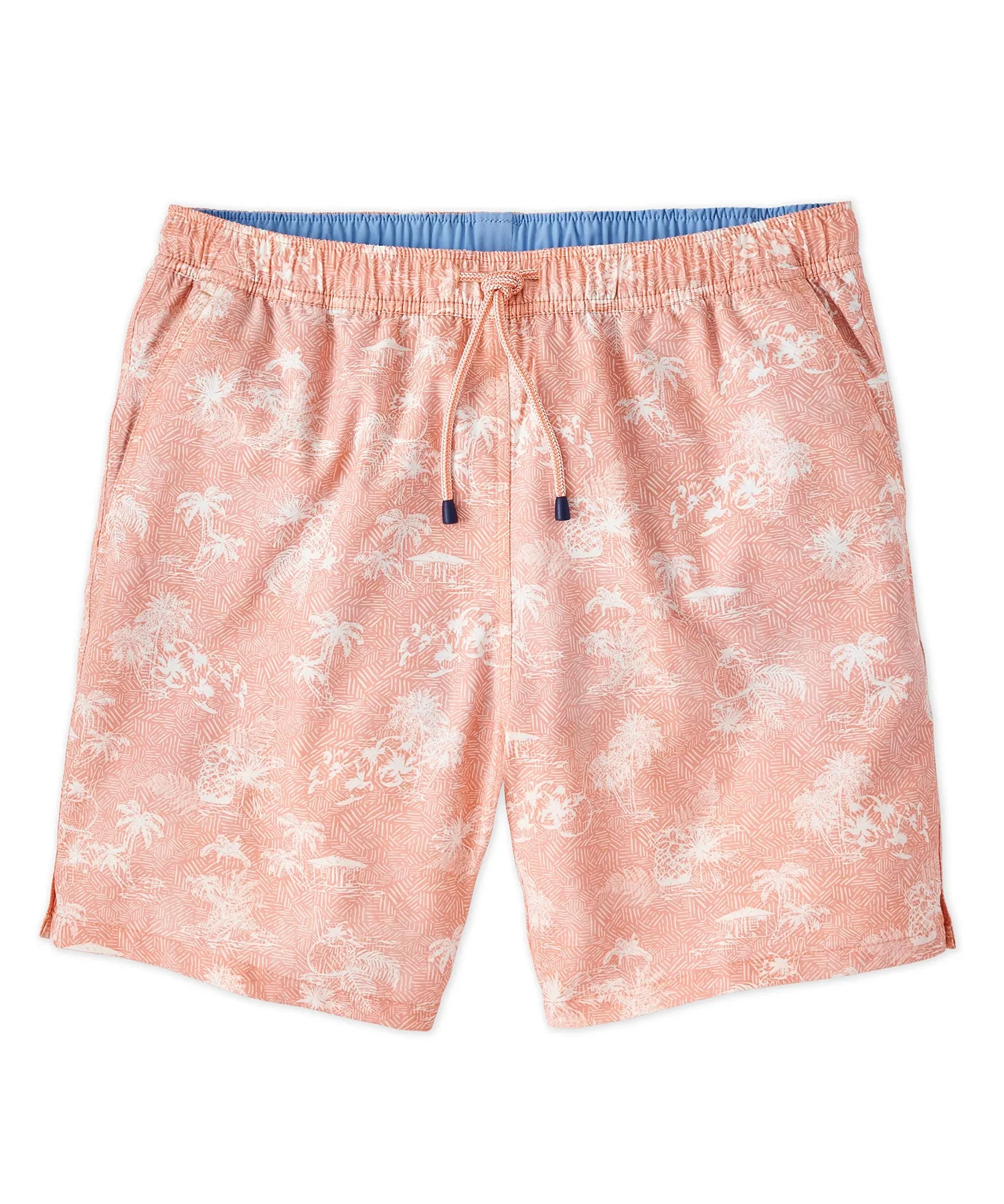 Peter Millar Hawaiian Print Swim Trunk