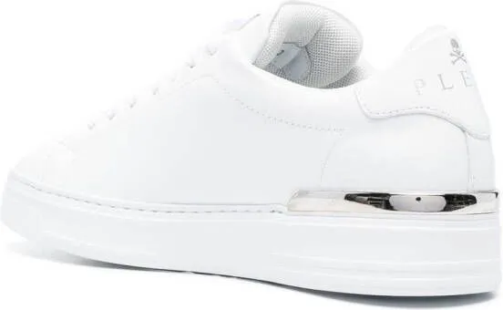 Philipp Plein Hexagon low-top leather sneakers White