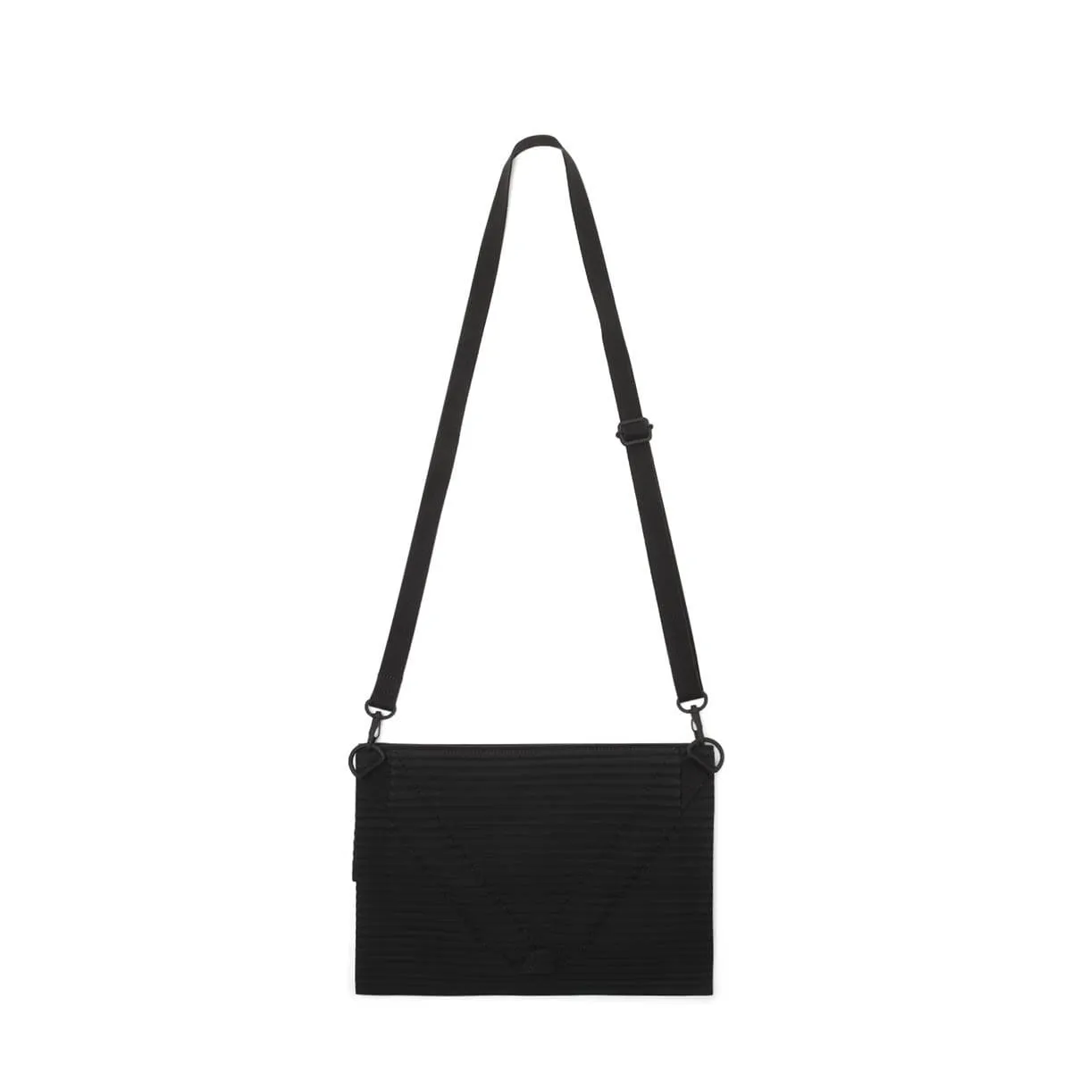 Pleats Flat Bag 3 Black