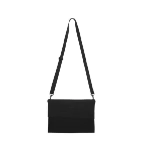 Pleats Flat Bag 3 Black