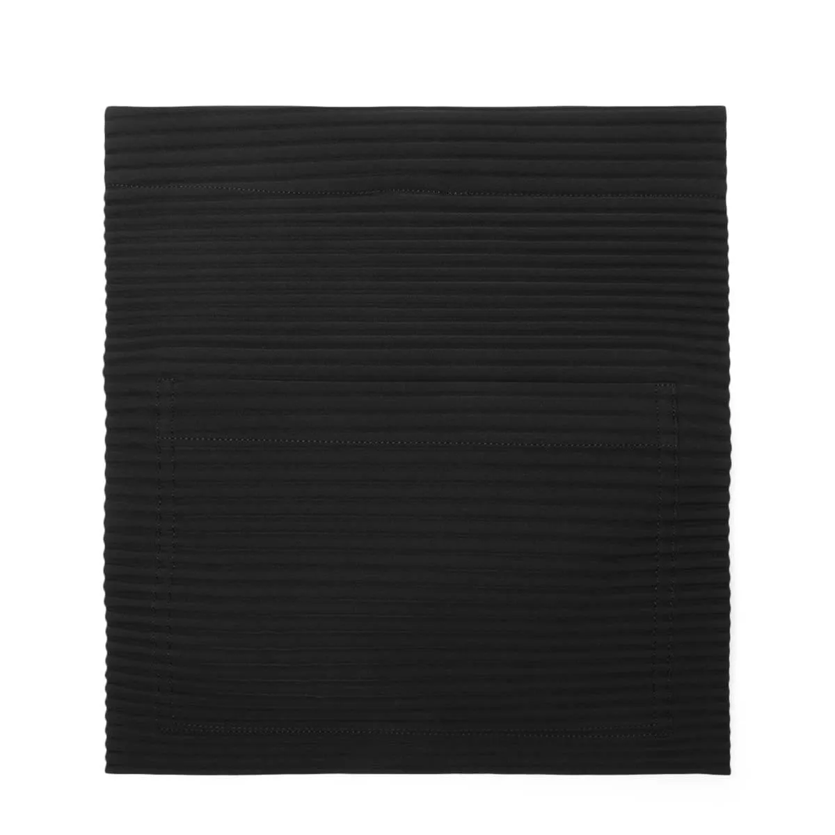 Pleats Flat Bag 3 Black