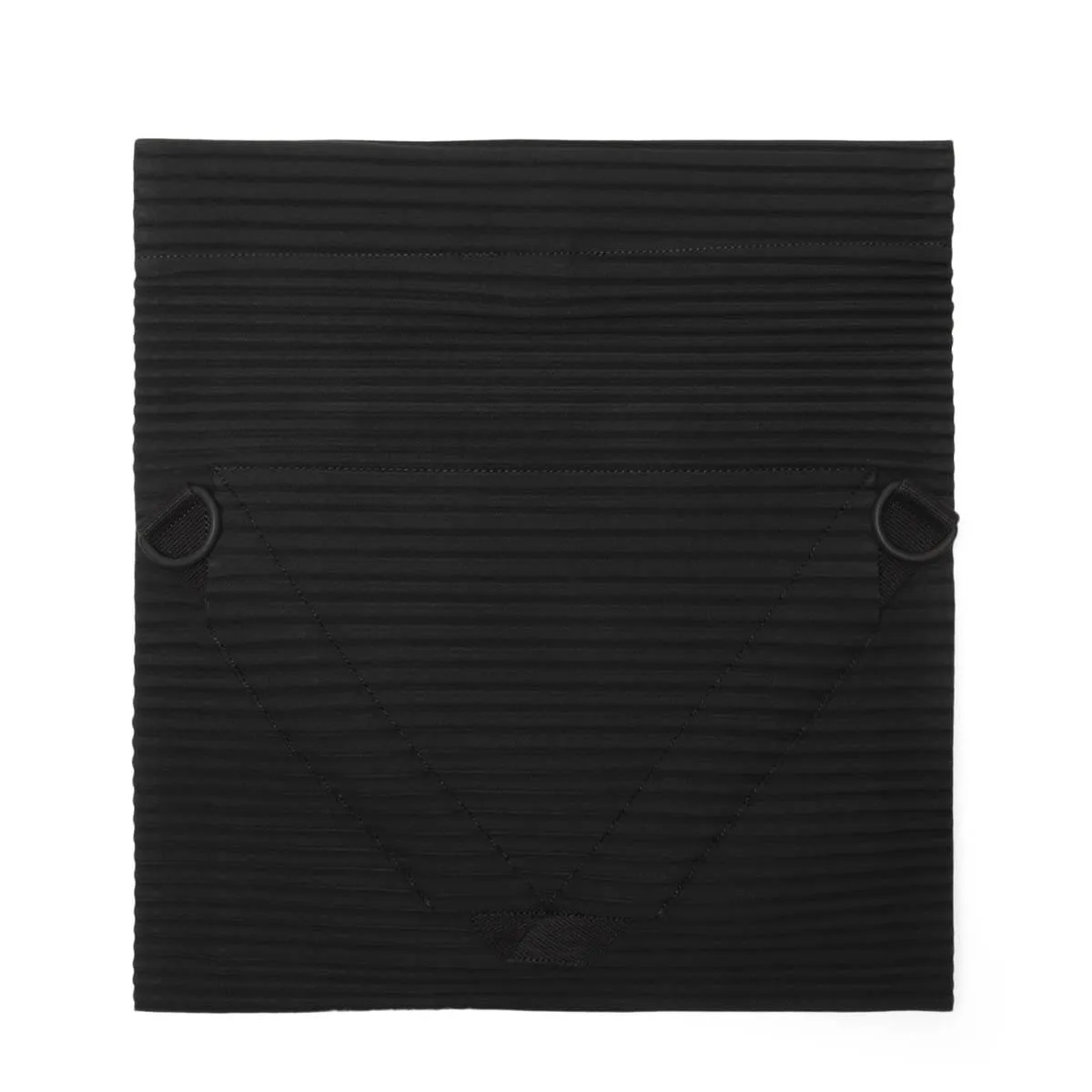 Pleats Flat Bag 3 Black