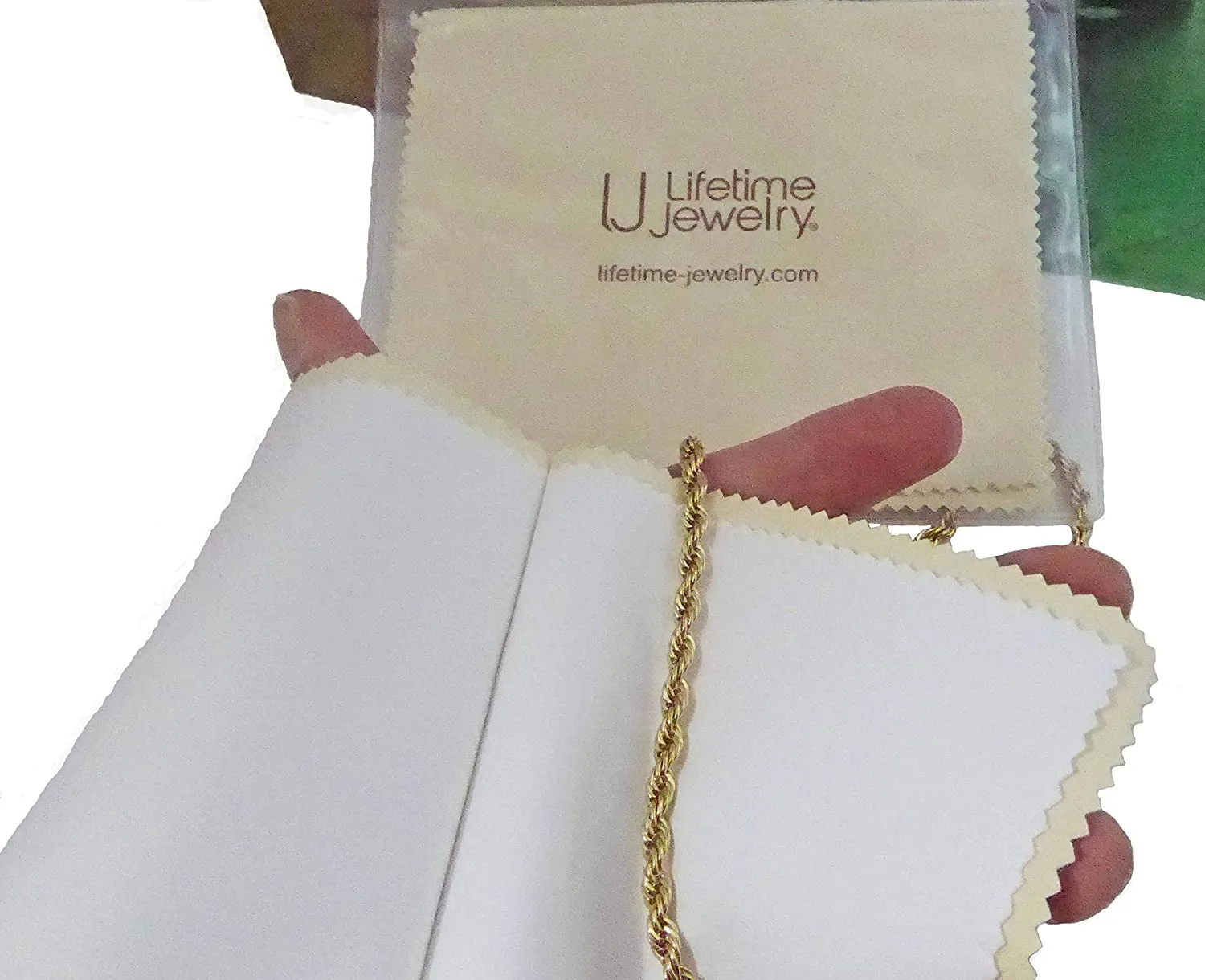 Polishing Cloth - New and Improved Professional Cleaner for Gold or Rhodium Plated Jewelry