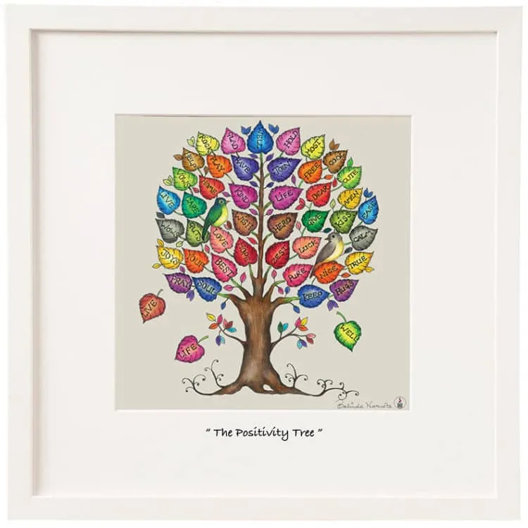 Positivity Tree Frame 6x6