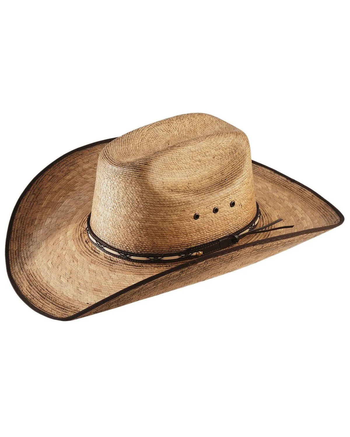 Product Name:  Jason Aldean Amarillo Sky Palm Leaf Cowboy Hat