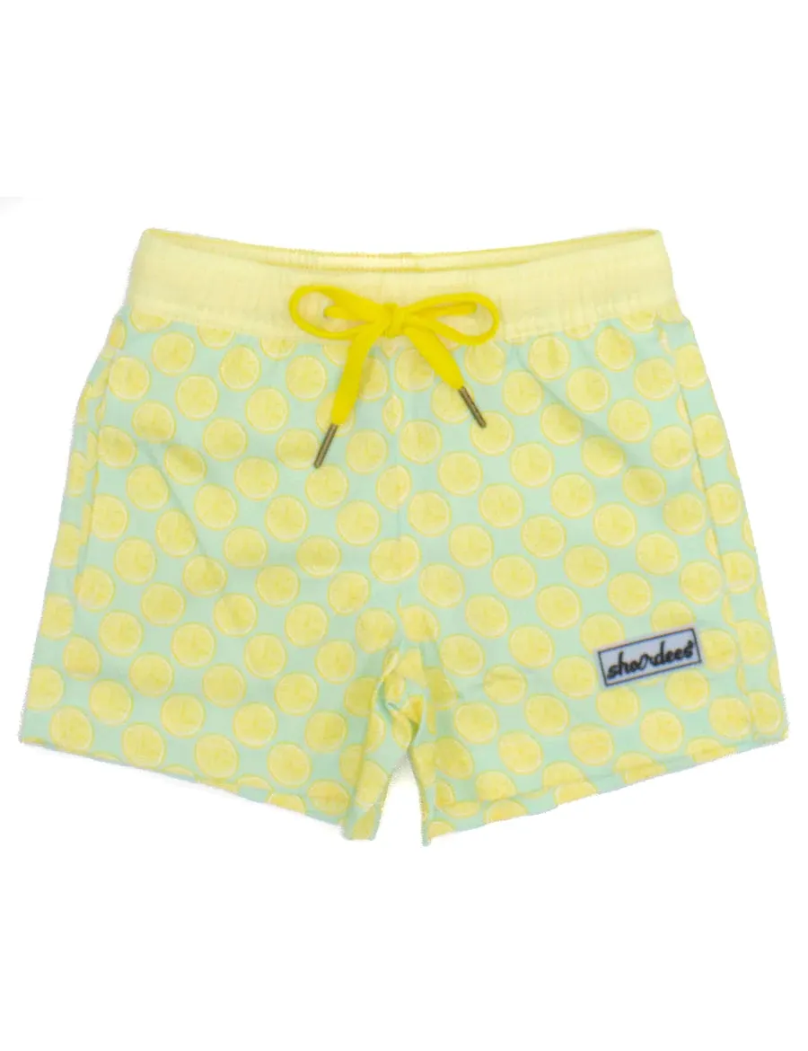 Properly Tied Shordees Swim Trunk - Lemon