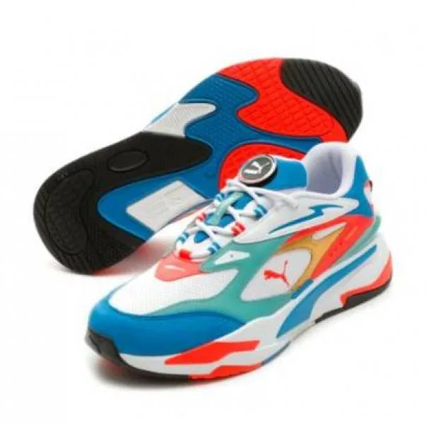 PUMA - Men - Go For RS Fast - White/Blue/Red