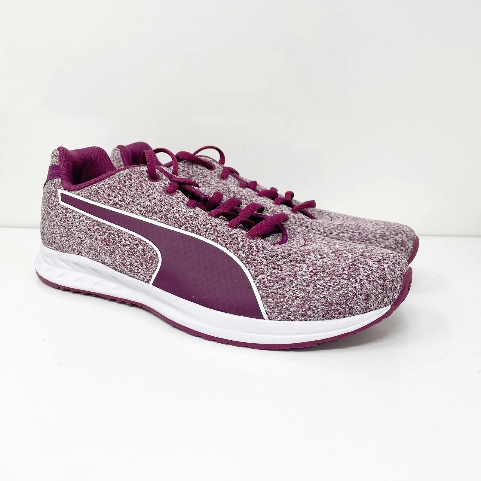 Puma Womens Burst Heather 189045 04 Purple Running Shoes Sneakers Size 9