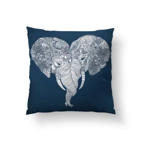 Punch Trunk Love Throw Pillow