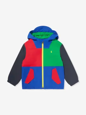 Ralph Lauren Boys Colourblock Windbreaker in Multicolour