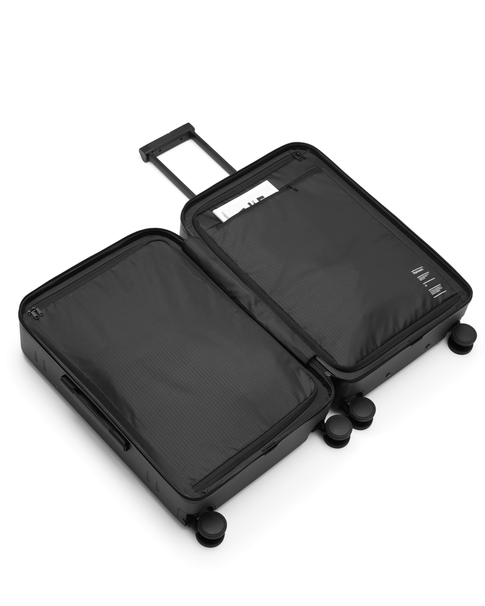 Ramverk Check-in Luggage Medium Black Out