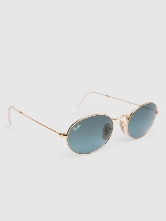 Ray-Ban   Oval flat metal sunglasses 