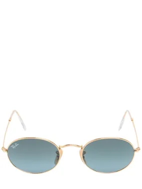 Ray-Ban   Oval flat metal sunglasses 