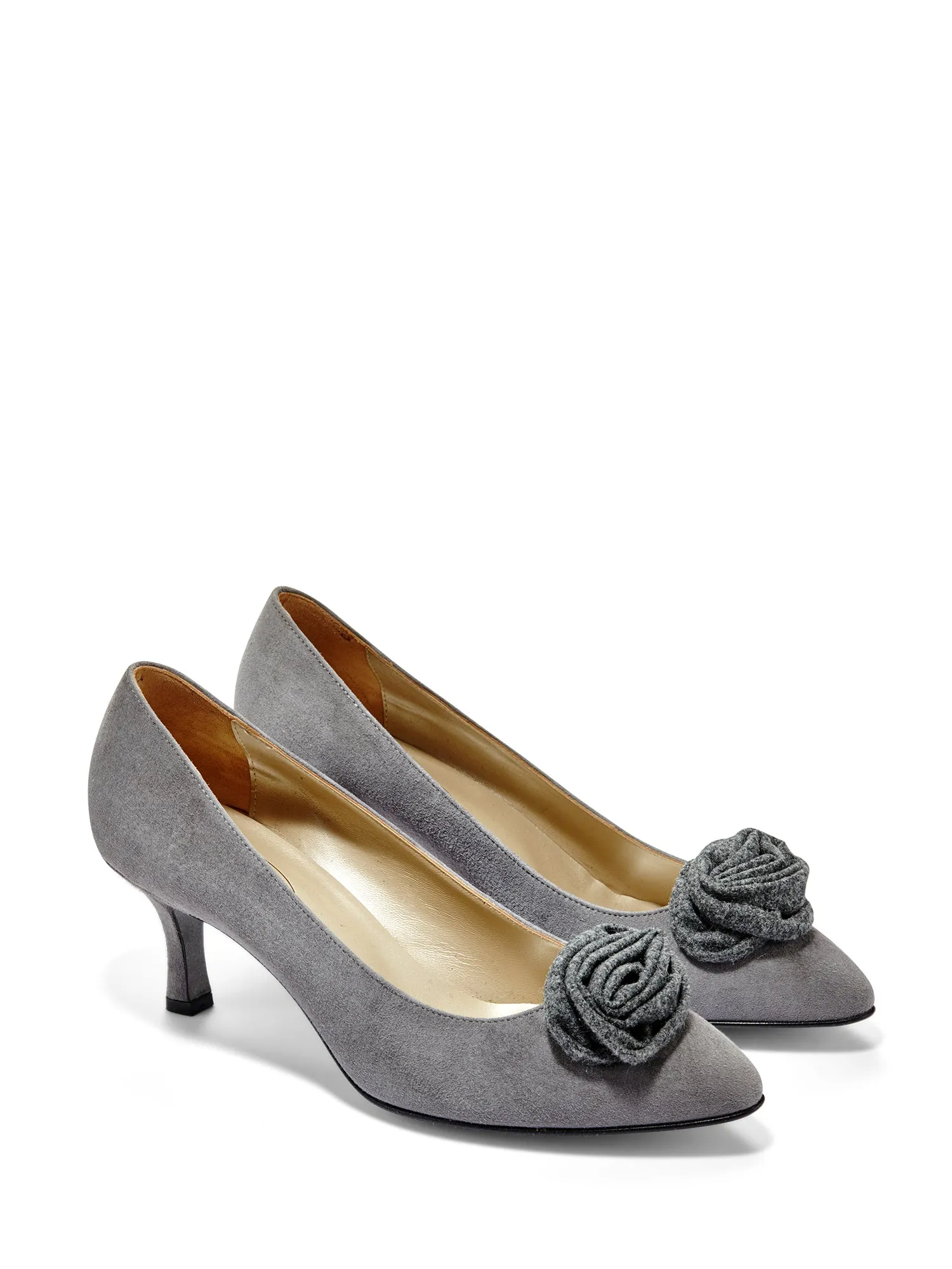 Rose Kitten Heel