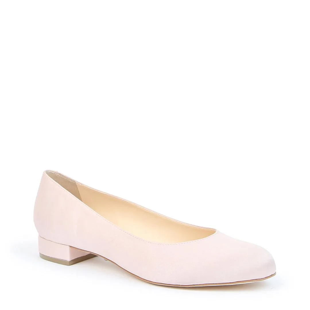 Rose Satin Ballet Flat