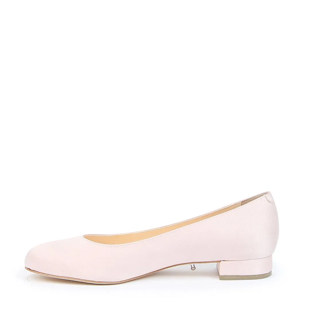 Rose Satin Ballet Flat