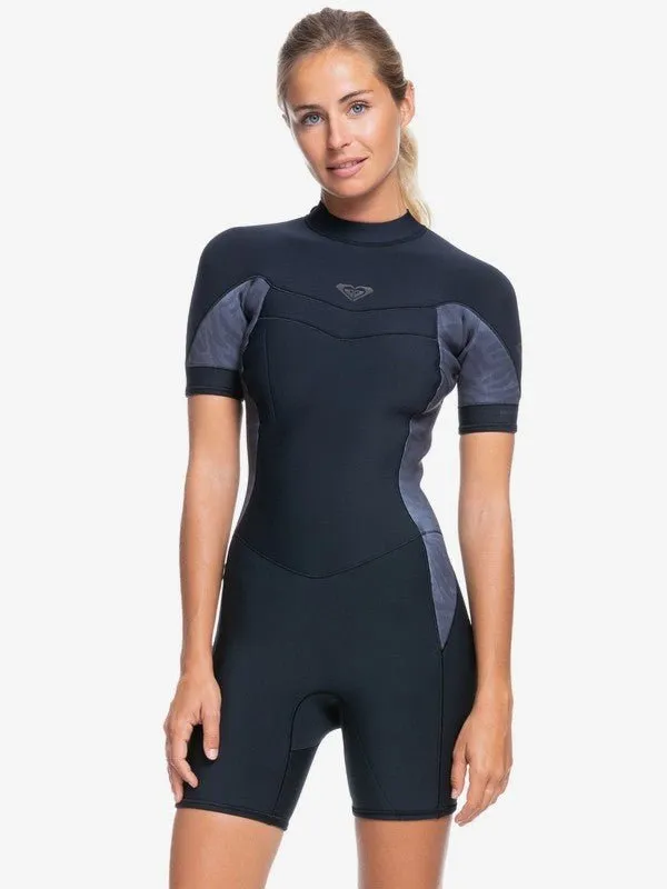 Roxy 2/2 Syncro Short Sleeve Backzip Springsuit