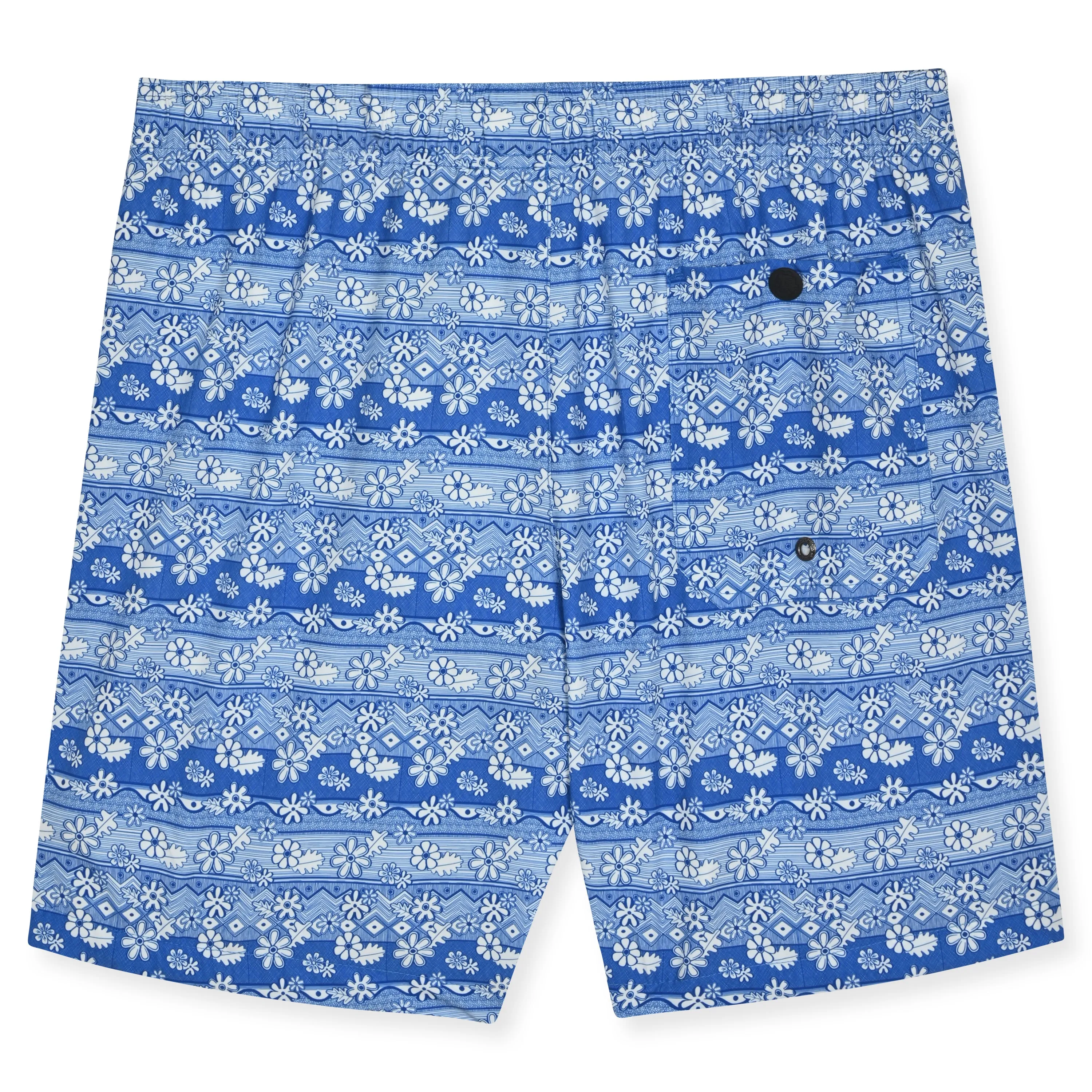 Royal Batik Floral Swim Trunk