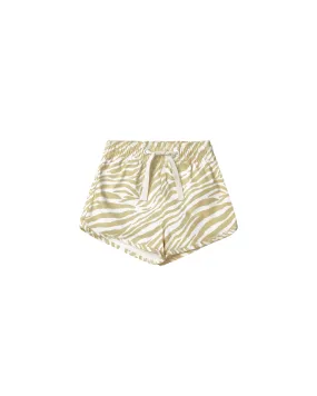 Rylee + Cru Swim Trunk In Zebra