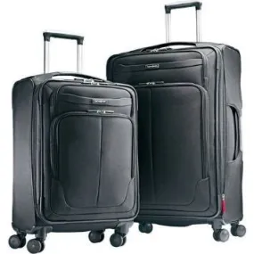 Samsonite 2 Piece Luggage suitcase Set 27check in and 21carry-on Spinner 4 Wheel Light weight design