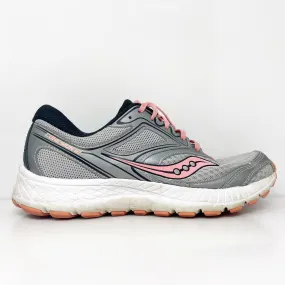 Saucony Womens Cohesion 12 S10471-3 Gray Running Shoes Sneakers Size 9