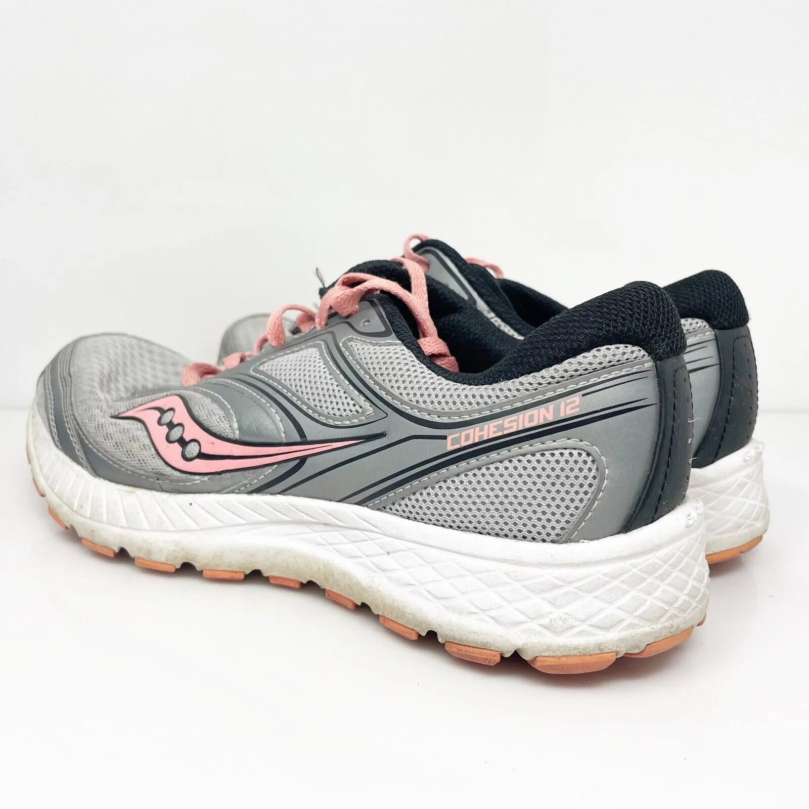 Saucony Womens Cohesion 12 S10471-3 Gray Running Shoes Sneakers Size 9