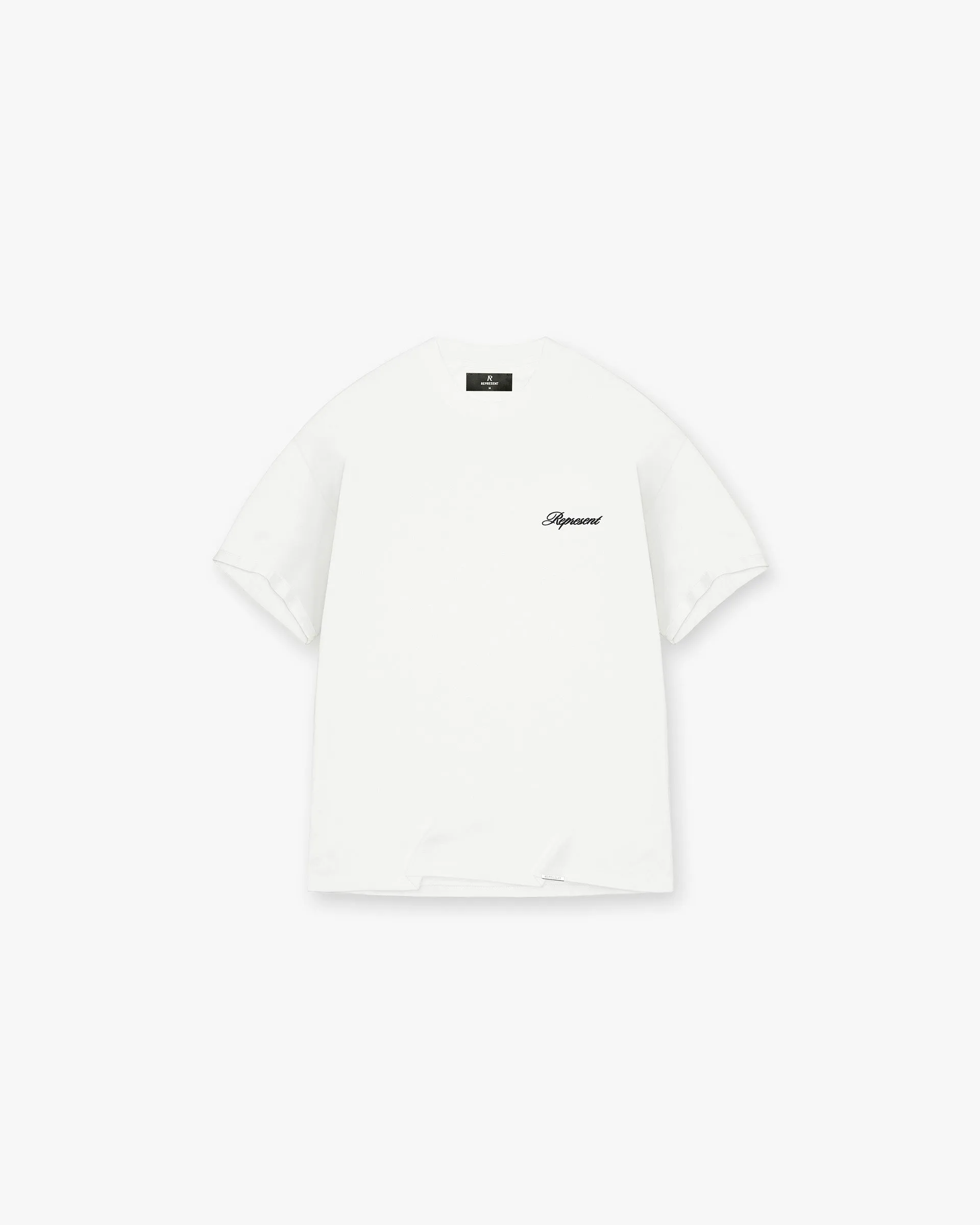 Script Logo T-Shirt - Flat White