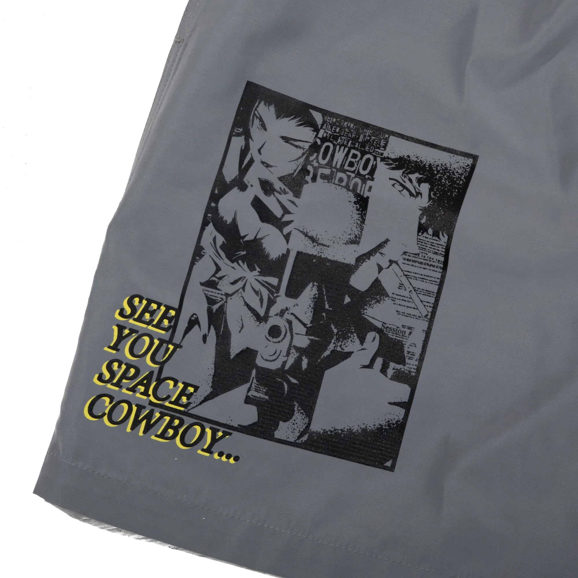 See You Space Cowboy Grey Belted Shorts