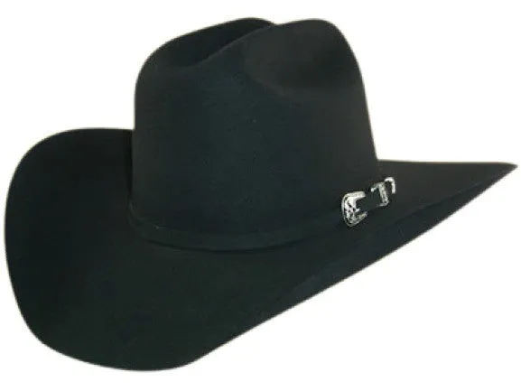 Serratelli 8X Entre III Felt Cowboy Hat - Black / Platinum / Stone