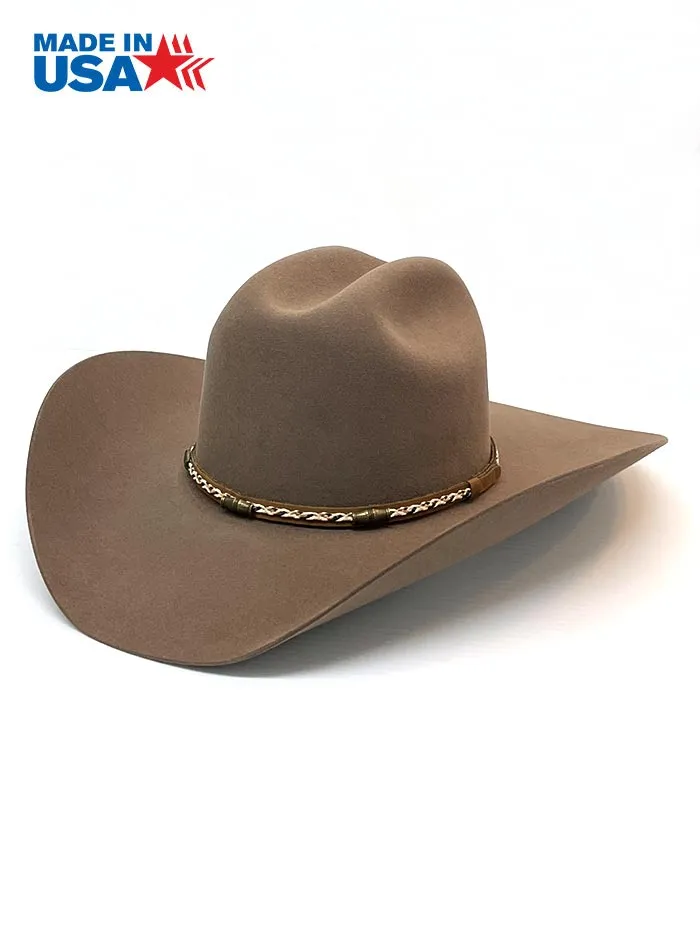 Serratelli BANDERA-NUT 10X Beaver Bandera Felt Cowboy Hat Nutmeg