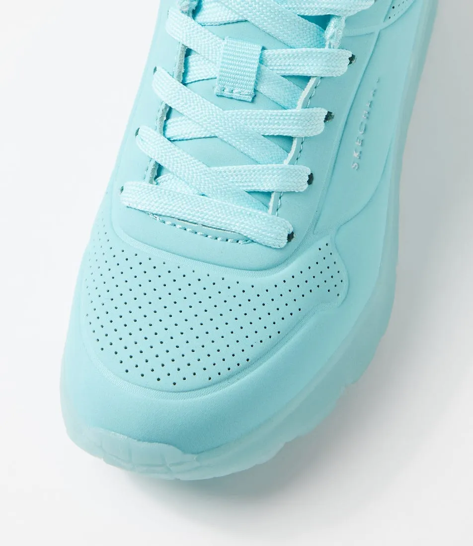 SKECHERS Uno Ice Jnr Turquoise Sneakers