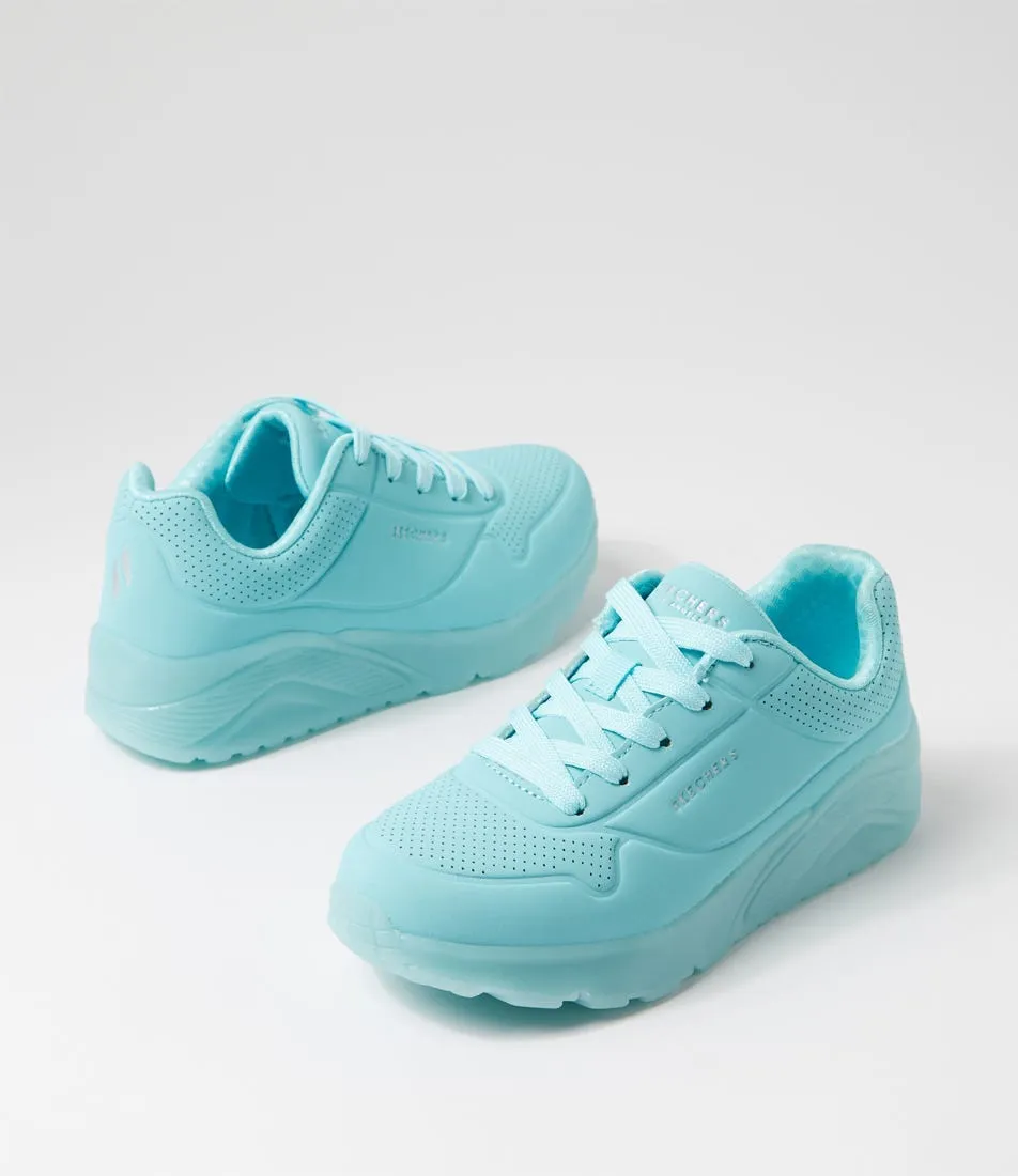 SKECHERS Uno Ice Jnr Turquoise Sneakers