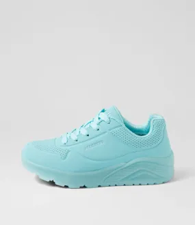 SKECHERS Uno Ice Jnr Turquoise Sneakers