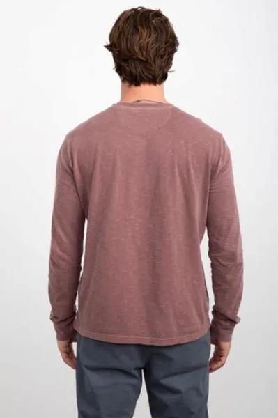 SKHI BRICK RED HENLEY