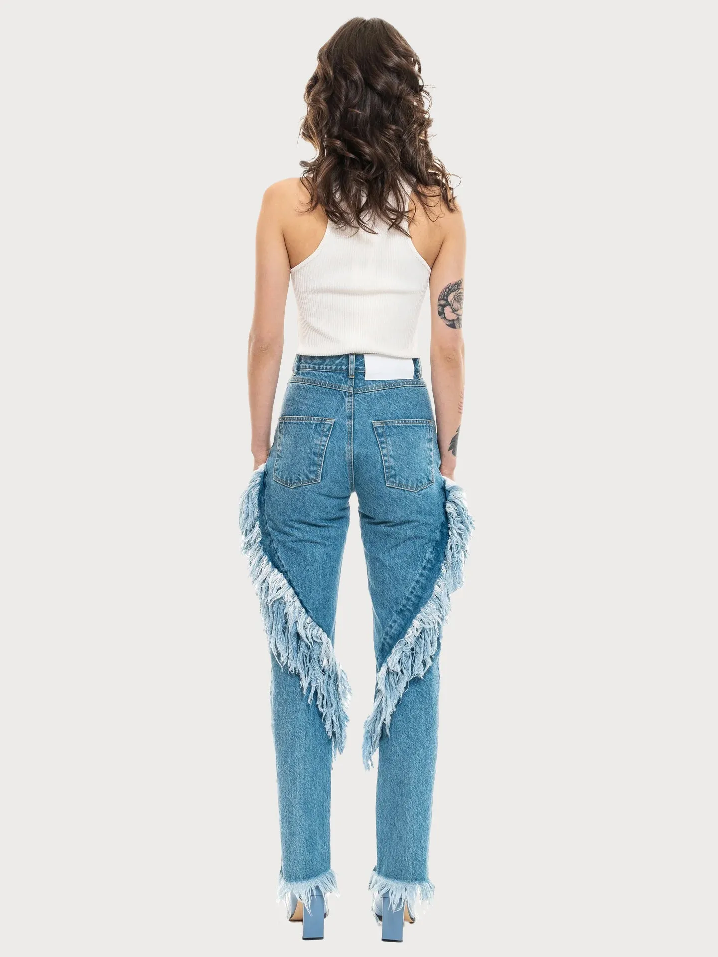 Slim Blue Cowboy Jeans