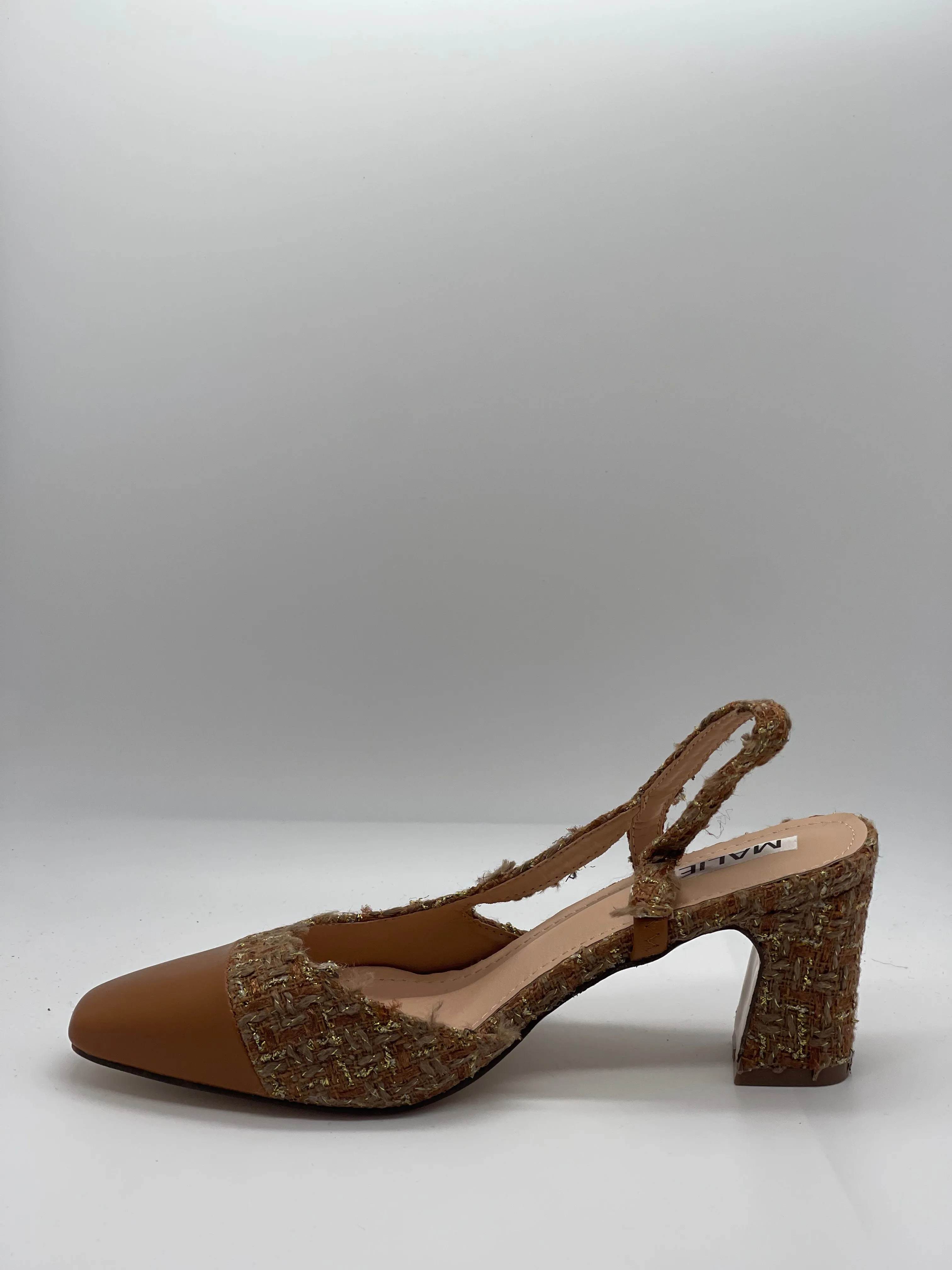 Slingback in tweed Coco