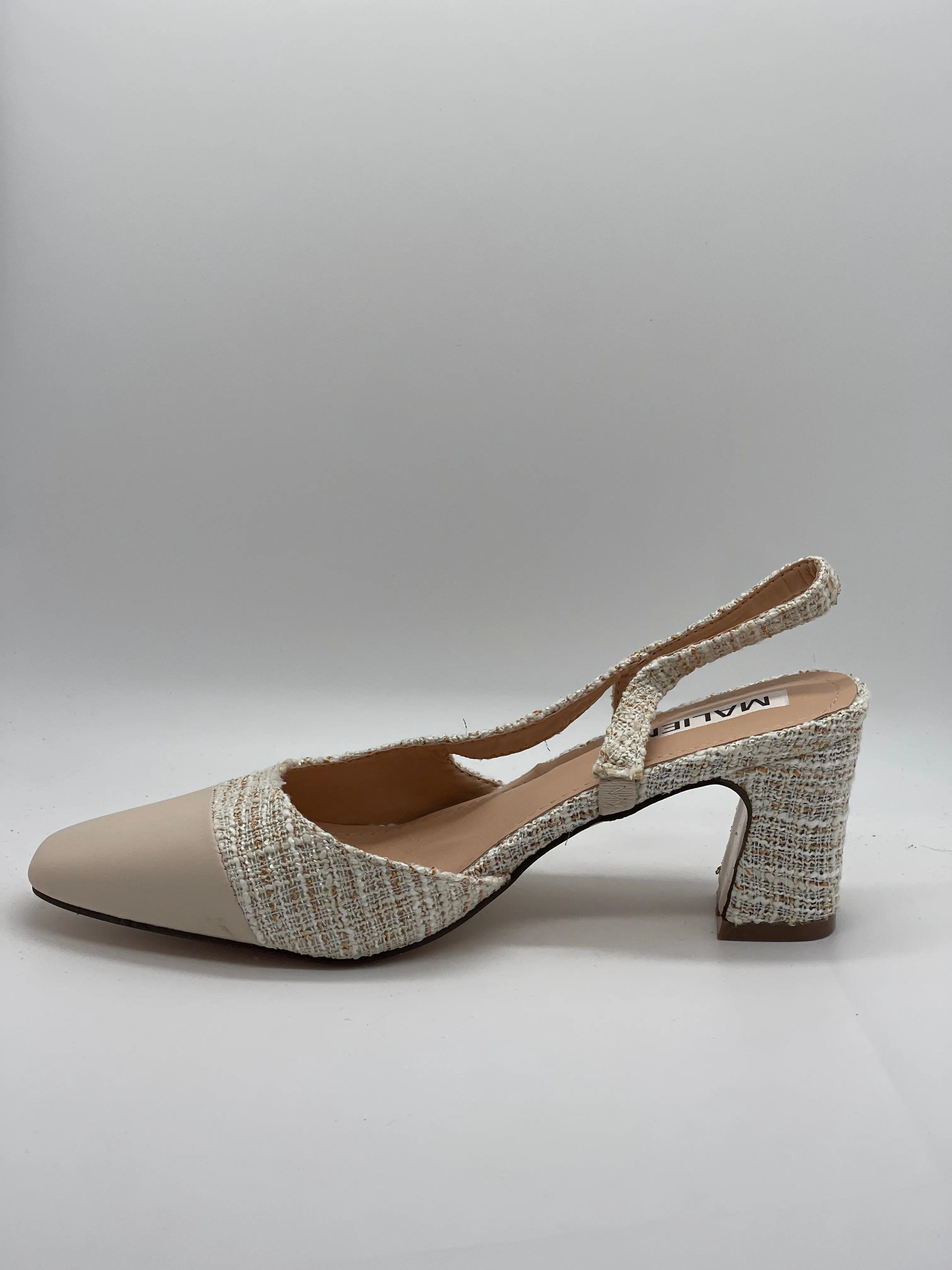 Slingback in tweed Coco