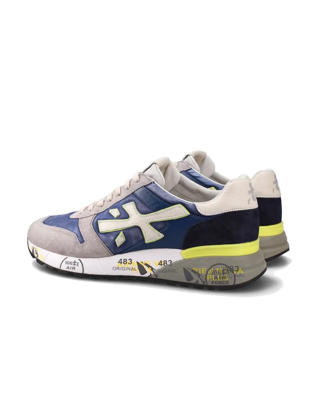 Sneakers Premiata uomo Mick 6819 blu