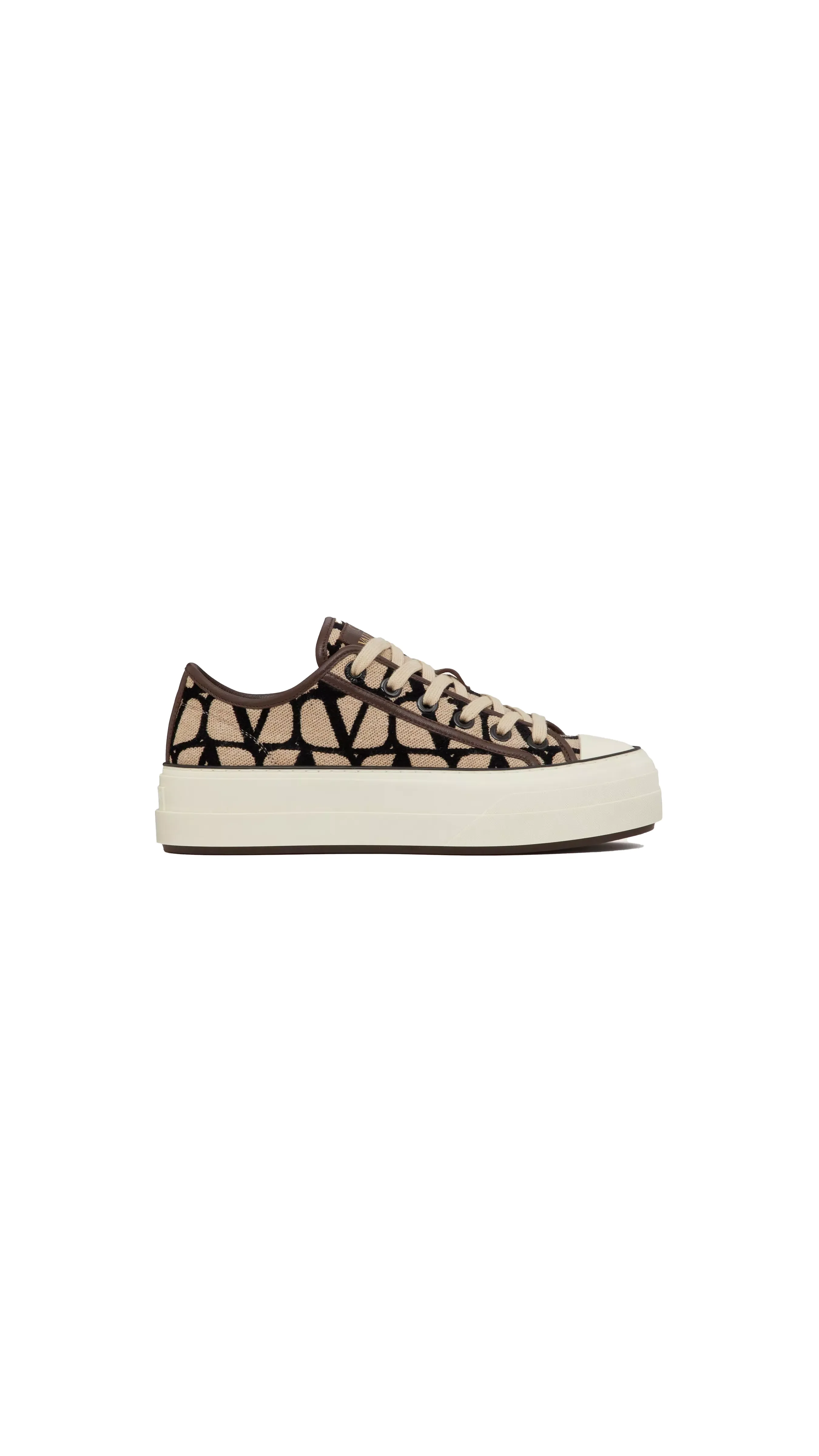 Sneakers Totaloop XL Toile Iconographe - Brown