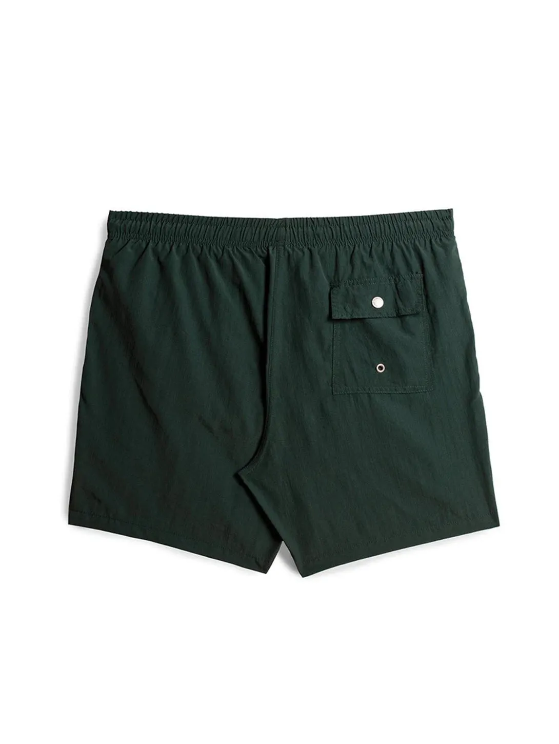 Solid Pine Swim Trunk - Green