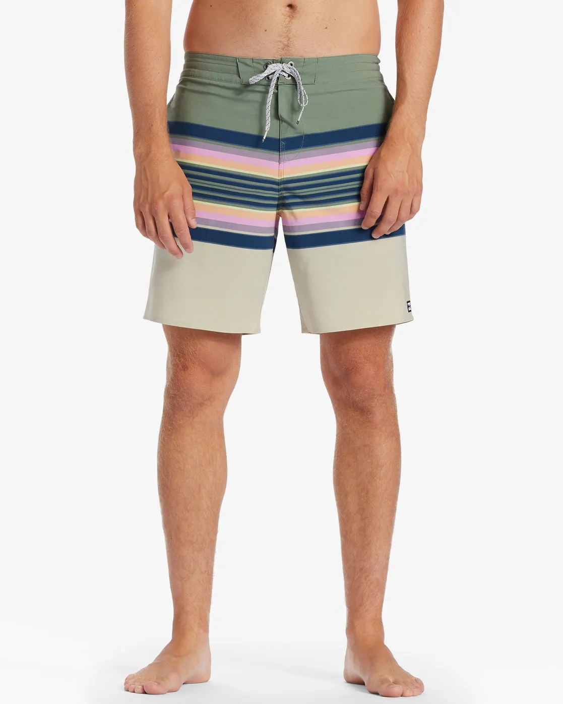 Spinner Lo Tide 18 Boardshorts - Light Sage