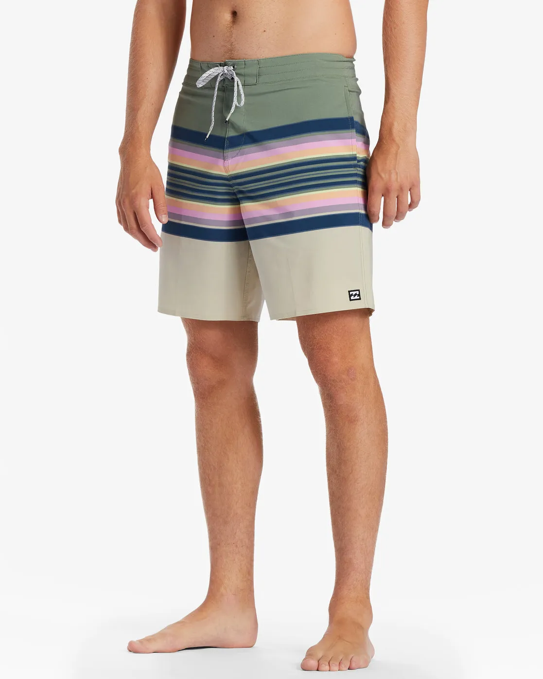 Spinner Lo Tide 18 Boardshorts - Light Sage